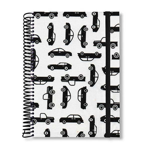 Caderno Pontilhado A5 Carrinhos