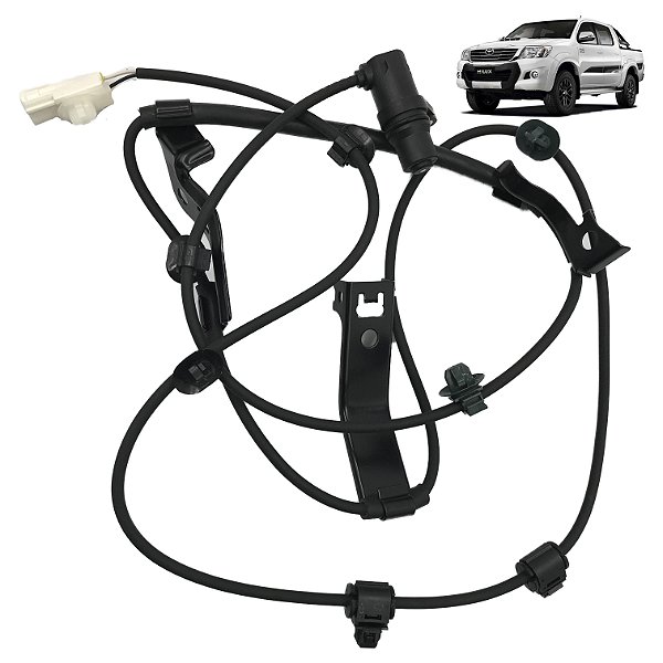 Sensor Abs Dianteiro Lado Direito Toyota Hilux 2005 à 2011