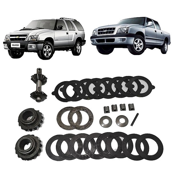 Jogo engrenagem diferencial dana 44 S10 Blazer blocante