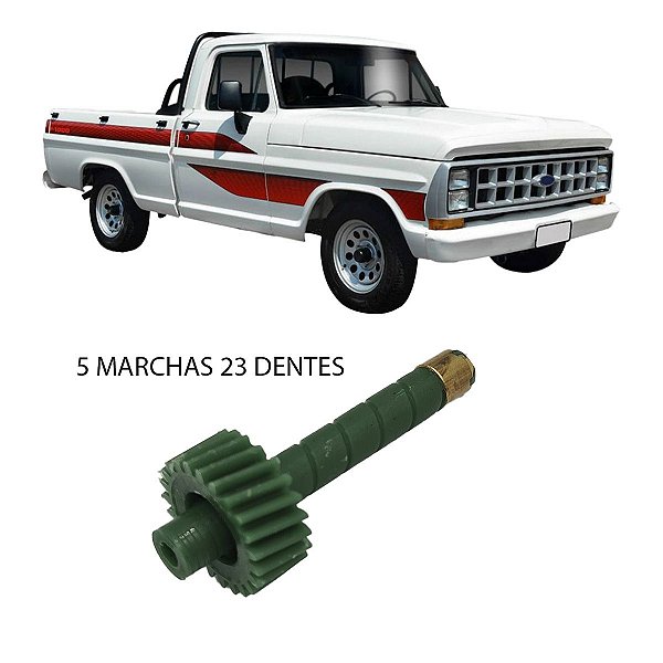 Pinhão do velocímetro Ford F1000 5 marchas 23 dentes