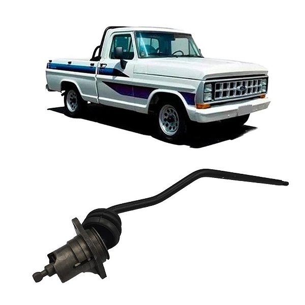 Alavanca de câmbio completa F1000 1972 até 1992 4 marchas