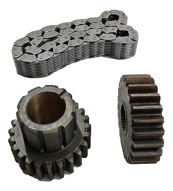 Kit Corrente Engrenagem Caixa Tração 4x4 Ranger 3.0 Troller