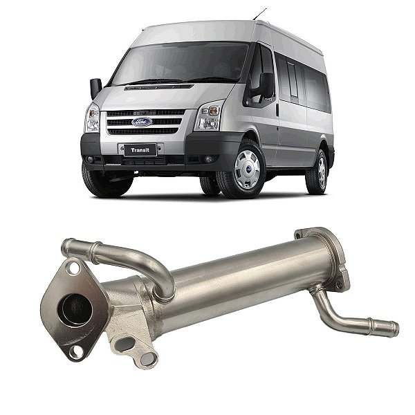 Resfriador Radiador Válvula Egr Ford Transit 2.4 Tdci 2008/.