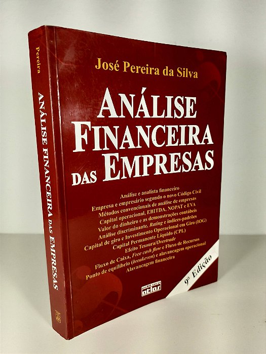 Análise Financeira Das Empresas - José Pereira Da Silva