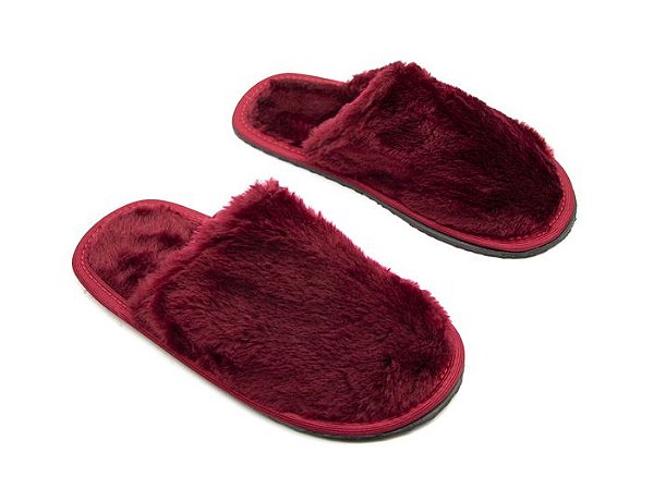Pantufa Vermelho Luxo