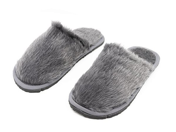 Pantufa Cinza
