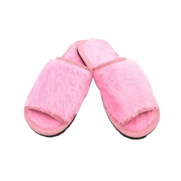 PANTUFA ABERTA ROSA