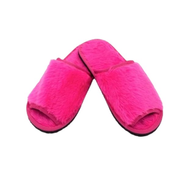 PANTUFA ABERTA ROSA SHOCK