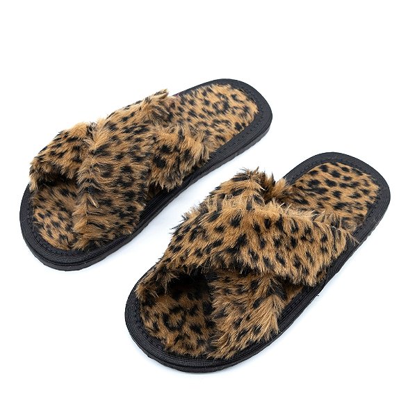 PANTUFA CRUZADA ONÇA