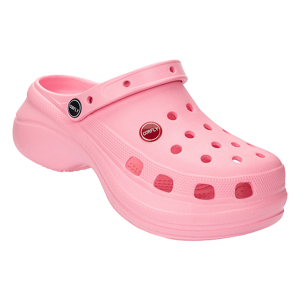 BABUCHE PLATAFORMA CORFLY ROSA