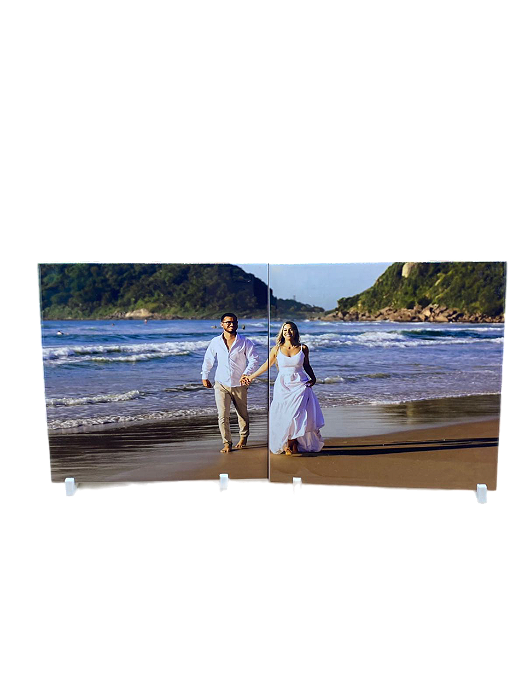 Azulejo Decorativo Com Foto 2 Peças