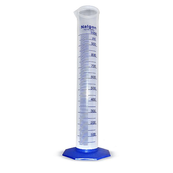 Proveta de Plástico 1000Ml Graduada Em Pp Autoclavavel Div.10Ml (Nalgon)
