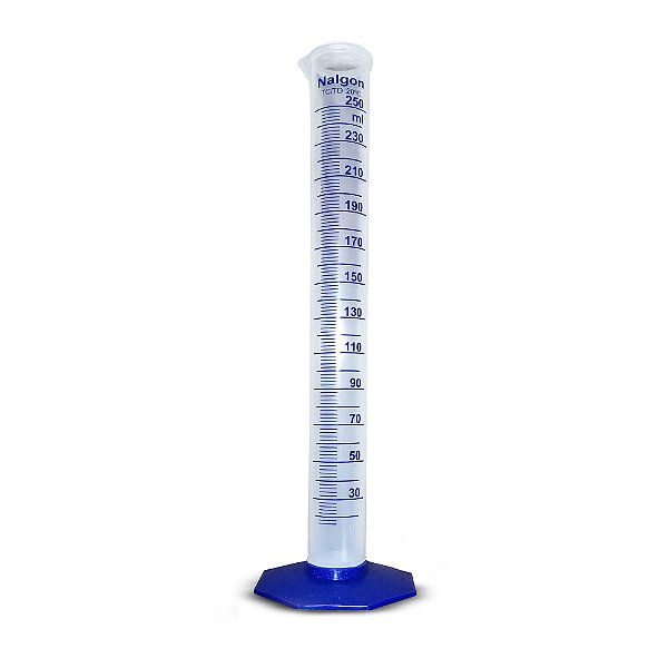 Proveta de Plástico 250Ml Graduada Em Pp Autoclavavel Div.2Ml (Nalgon)