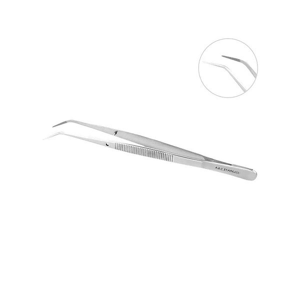 Pinça Clinica P/ Algodão N.º 17, 16Cm (Abc)