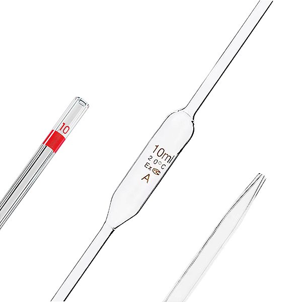 Pipeta Volumétrica 10ml Esg.Total 1 Traço Classe A