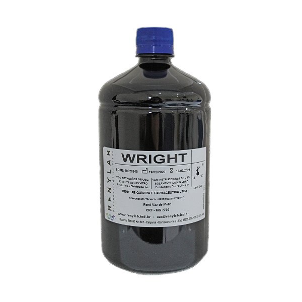 Wright 0,3% Corante Hematologia 500ml (Renylab)