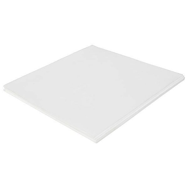 Papel Filtro Qualitativo 40x40cm 80g Pct 100un
