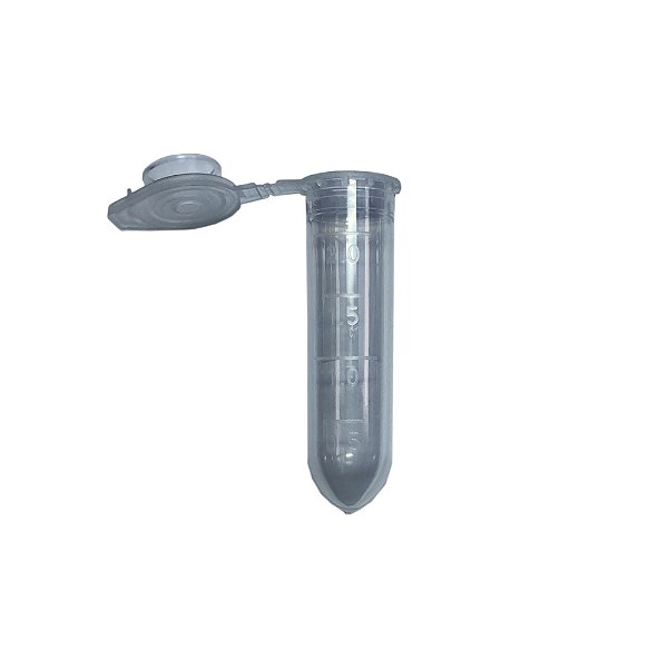 Microtubo de Centrifugação 2,0ml  Fundo Cônico Graduado Pacote C/ 500un (Kasvi)