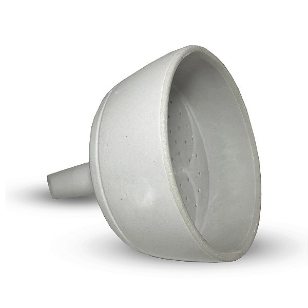 Funil de Buchner 580ml Porcelana Diametro 125mm
