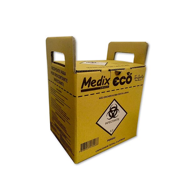 Coletor Perfuro Cortante 13L (Medix)