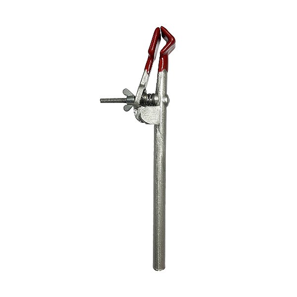 Garra Pinça Para Bureta Com Cabo Fixo Abertura 35mm