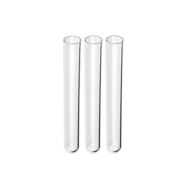Tubo de Ensaio 5ml 12x75mm de Plástico (Poliestireno) Pacote C/ 1000un