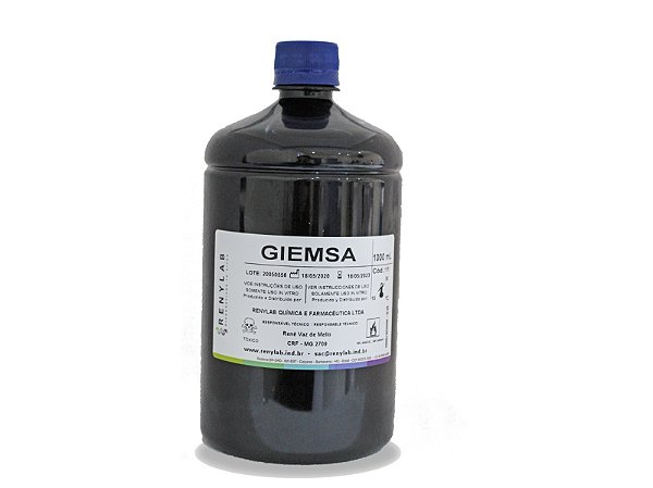 Giemsa Corante Hematologia 1000ml (Renylab)