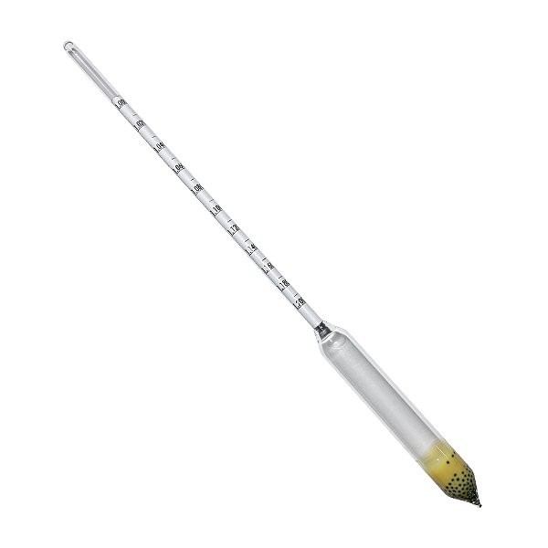 Densímetro Para Massa Específica 1,000/1,200:0,002g/Ml Calibrado a 20°C (HG)