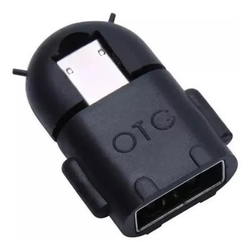 ADAPTADOR MICRO USB OTG PENDRIVE P/ CELULAR ANDROID ROBO (preto) - Hd  Informatica
