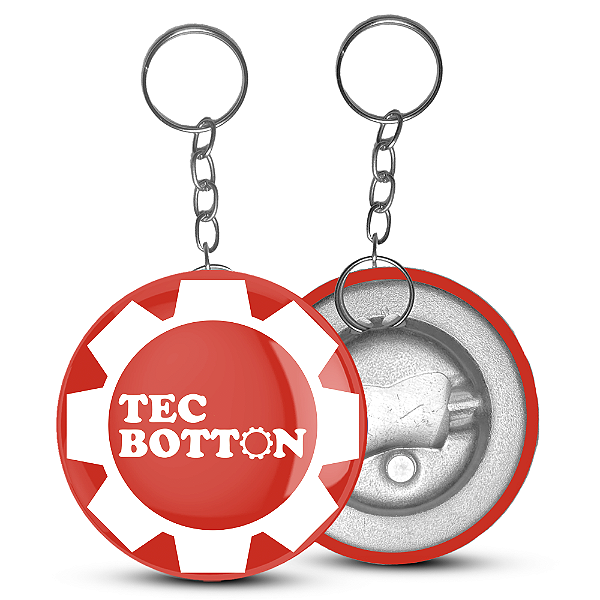 Abridor de Garrafa Personalizado 5,5cm  - 100 unidades