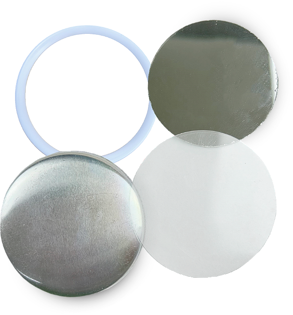 Insumo para Mini Espelho 5,5CM - 100 unidades