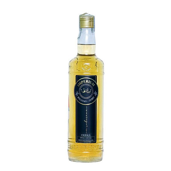 Cachaça mineira envelhecida Ouro Bálsamo