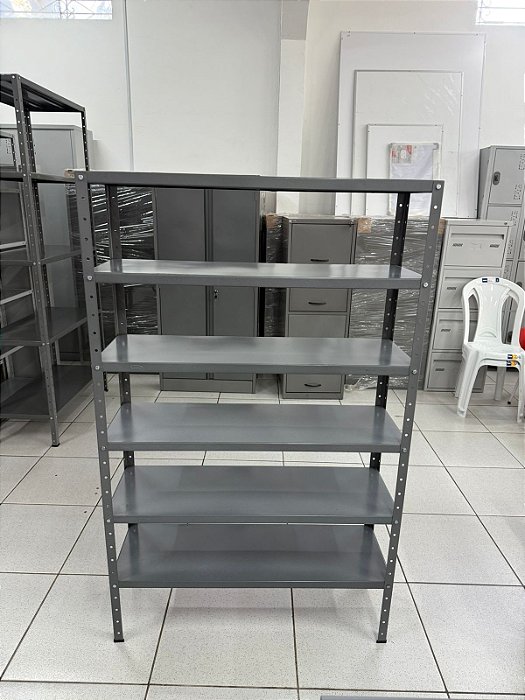 Estante abertra com 06 prateleiras com reforço 1500X920X300mm
