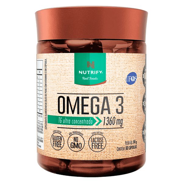Ômega 3 1360mg 60 cápsulas - Nutrify