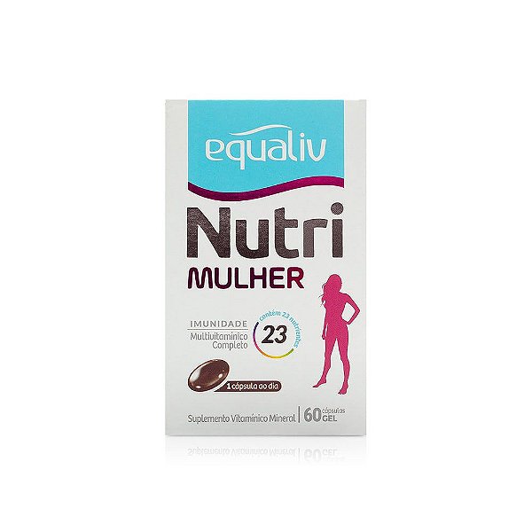 Nutri Mulher 60 cápsulas gel - Equaliv