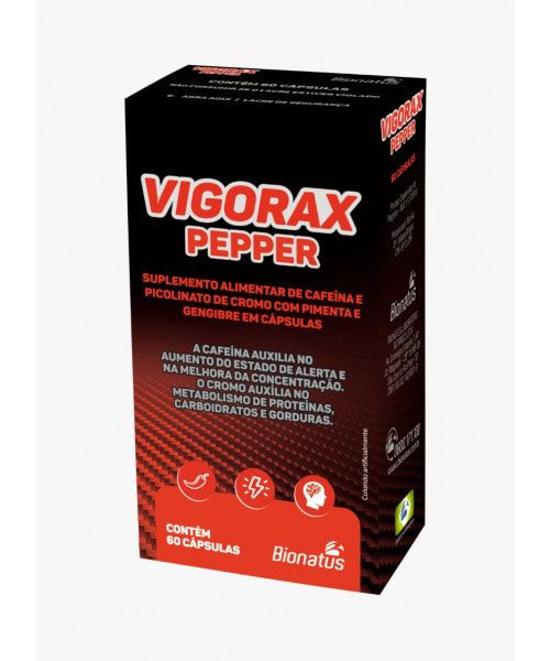 Vigorax Pepper 60 cápsulas - Bionatus