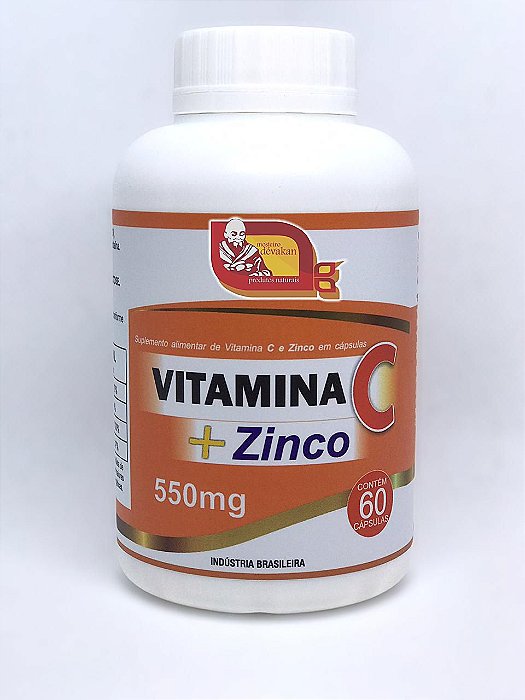 Vitamina C + Zinco 60 cápsulas - Mosteiro Dévakan