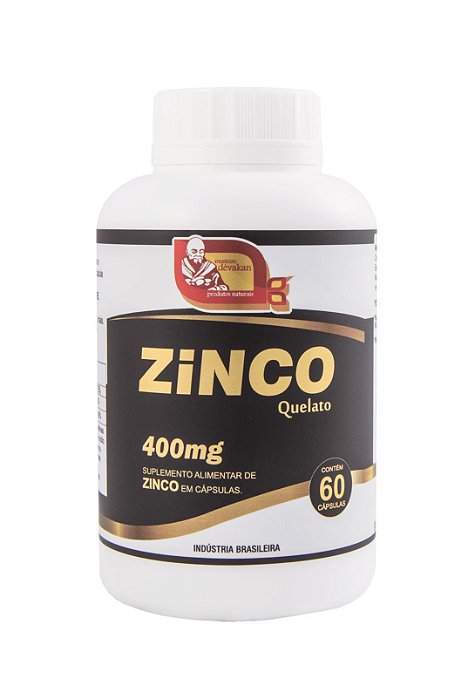 Zinco Quelato 60 cápsulas - Mosteiro Dévakan