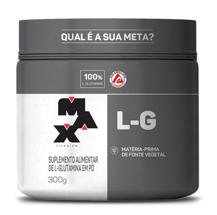 L-Glutamina 300g - Max Titanium