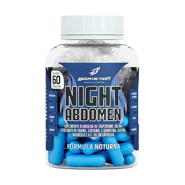 Night Abdomen 60 cápsulas - Bodyaction