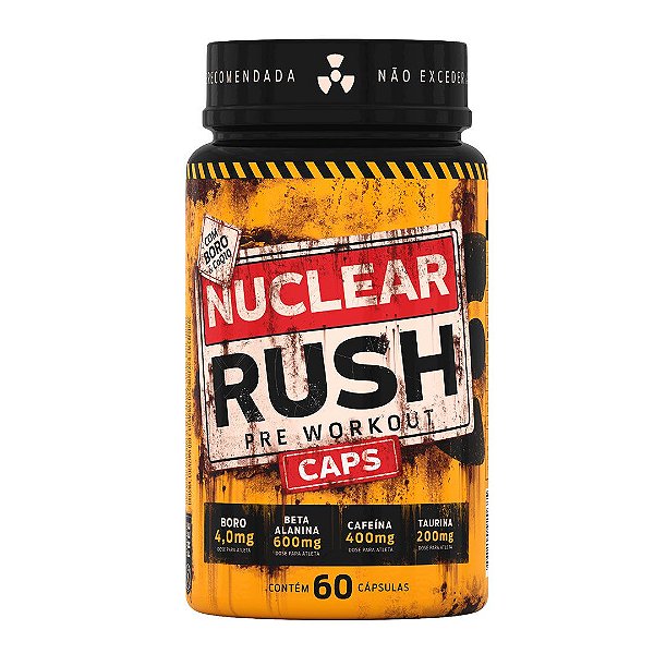 Nuclear Rush 60 cápsulas - Bodyaction