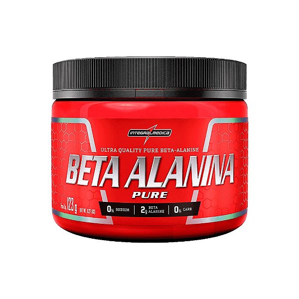 Beta Alanina Pure em pó 123g - Integralmédica