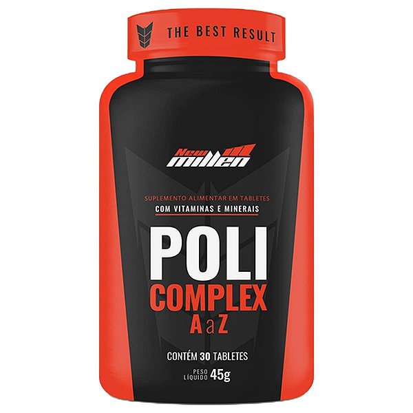 Poli Complex A a Z 30 comprimidos - New Millen