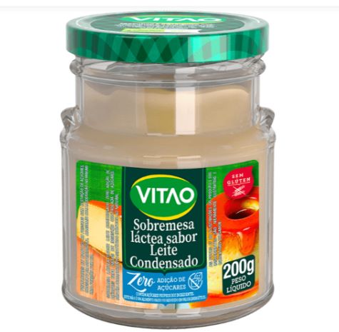 Leite Condensado Zero Adição de Açúcar 200g - Vitao