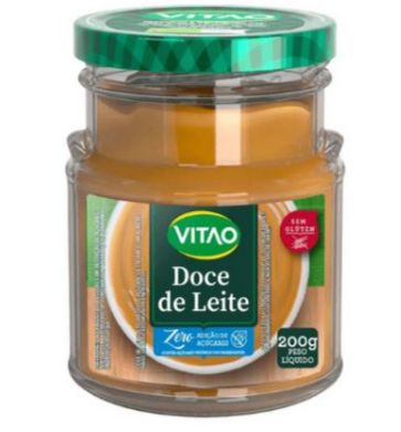Doce de Leite Zero Adição de Açúcar 200g - Vitao