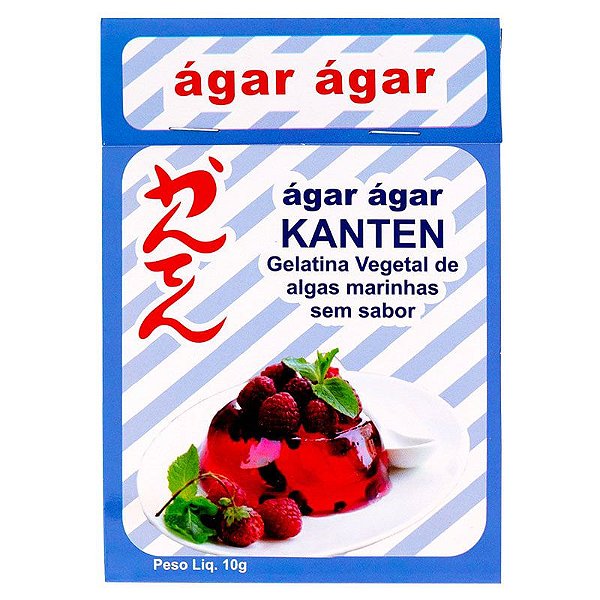 Ágar-Ágar Kanten 10g - San-Marú