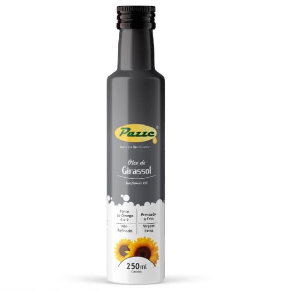 Óleo Extra Virgem de Girassol 250ml - Pazze