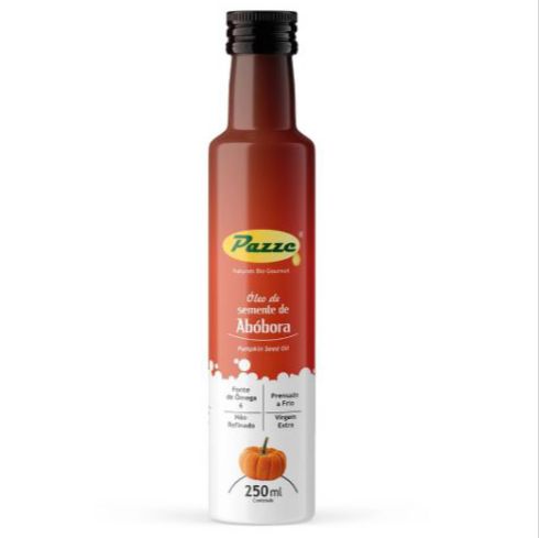 Óleo Extra Virgem de Semente de Abóbora 250ml - Pazze