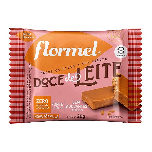 Doce de Leite Zero Açúcar 20g - Flormel