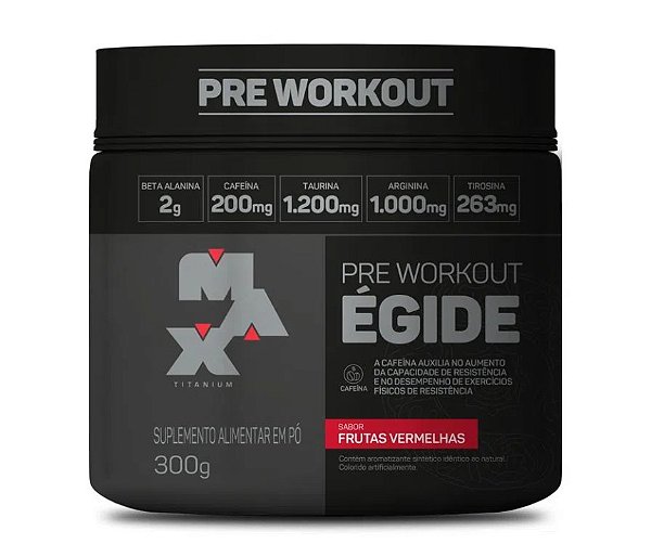 Pré Treino Égide 300g - Max Titanium